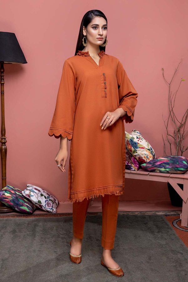 2 Pc Plain Khaddar CPG22-06