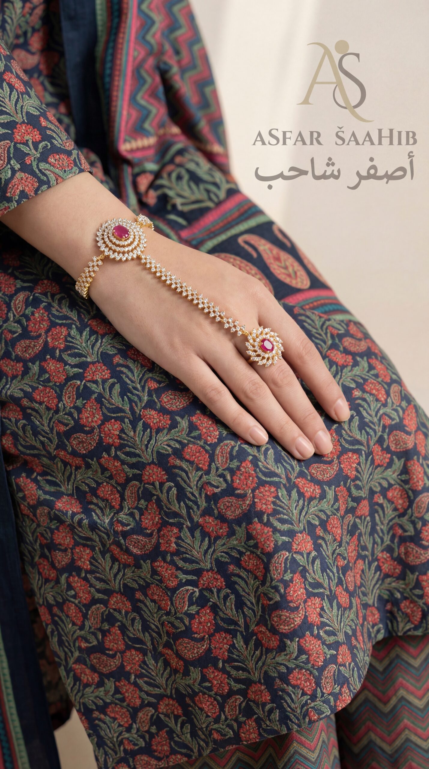 Comfortable Cotton Three Piece | Simple & Elegant Design | Asfar Saahib - Image 4