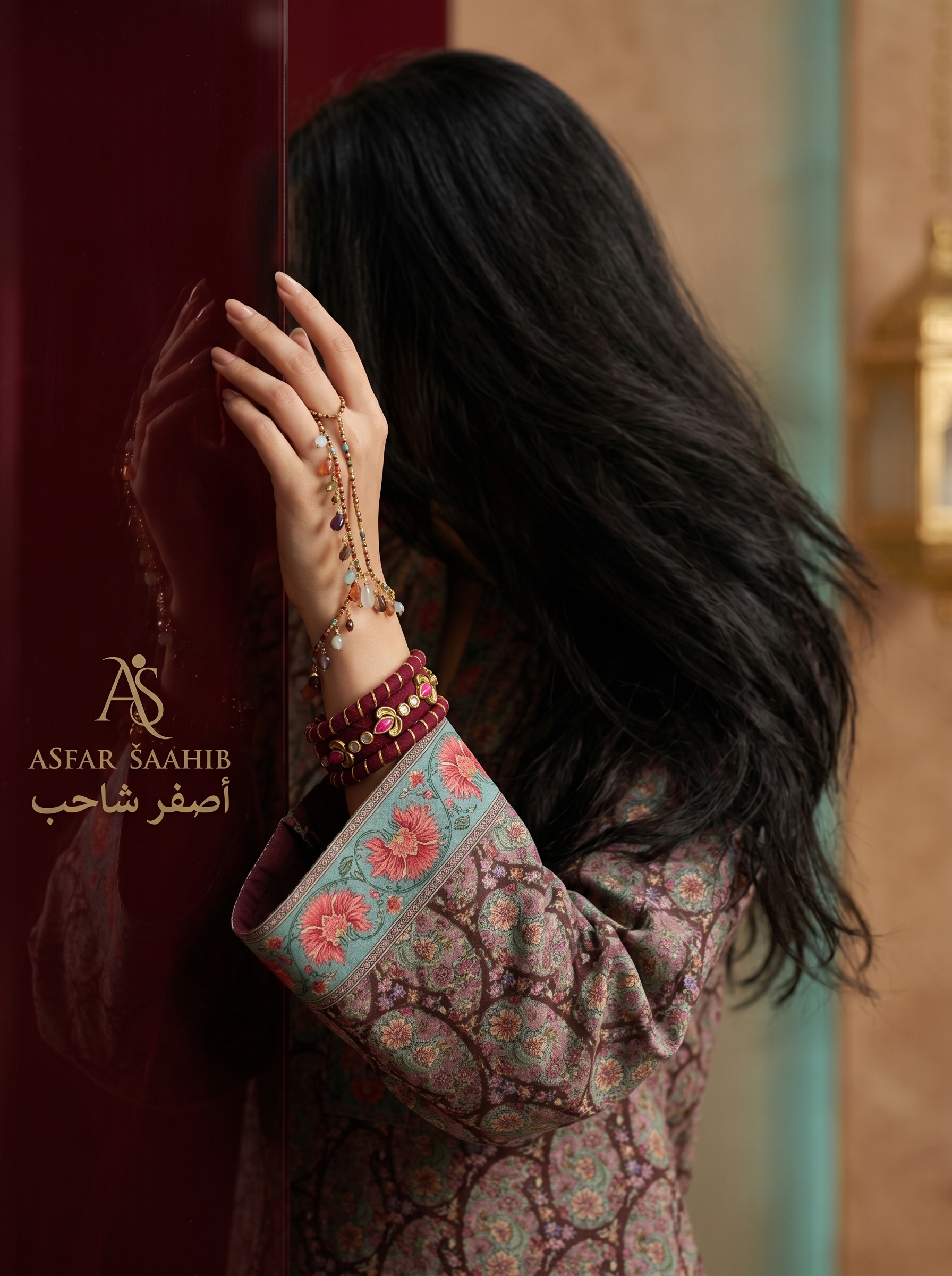জামা ডিজাইন Asfar Saahib-এর আরামদায়ক ও ফ্যাশনেবল থ্রি-পিস - Image 6