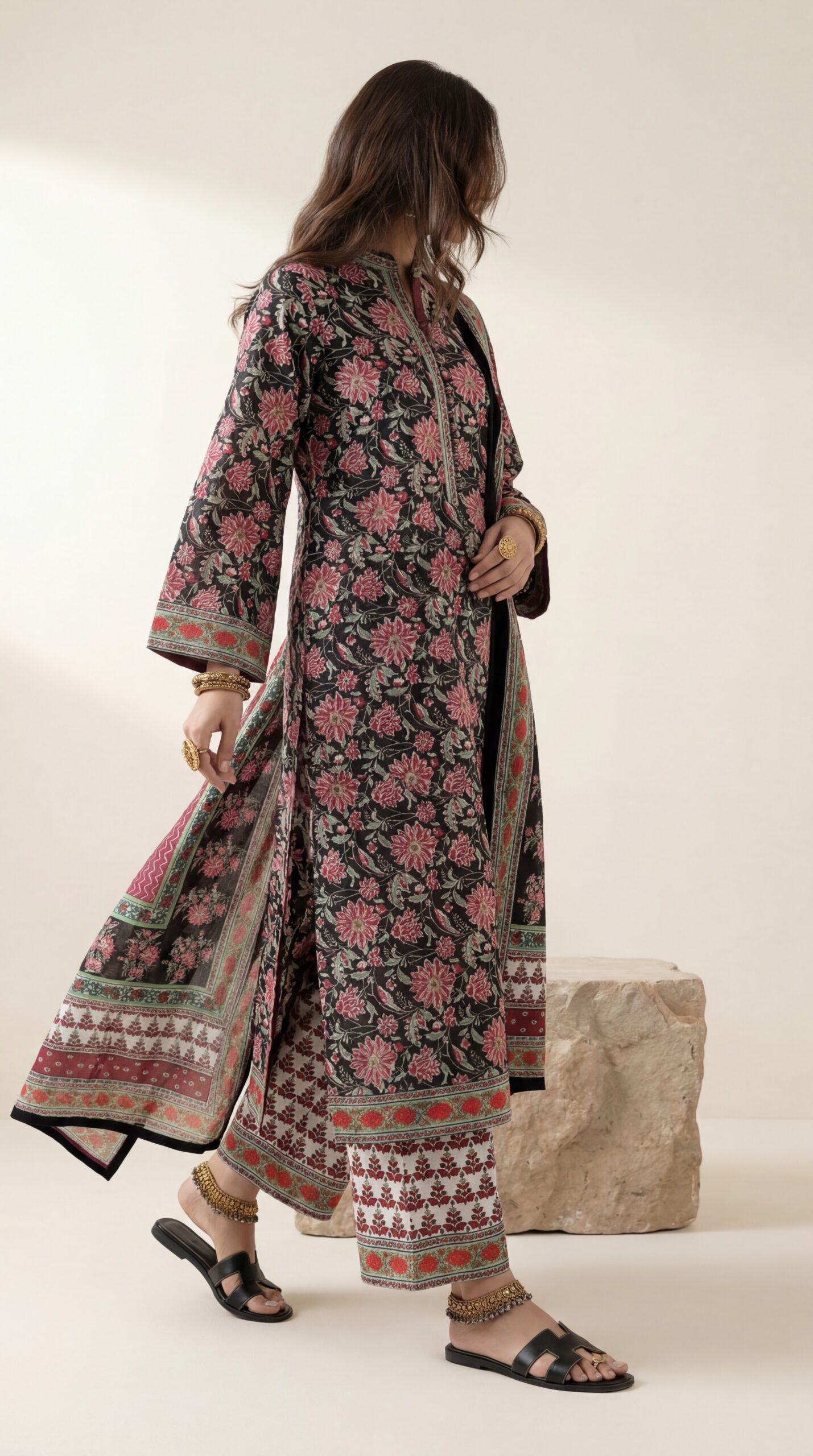 Kalamkari Premium -ASFAR Luxury Cotton | Salwar Kameez - Image 7