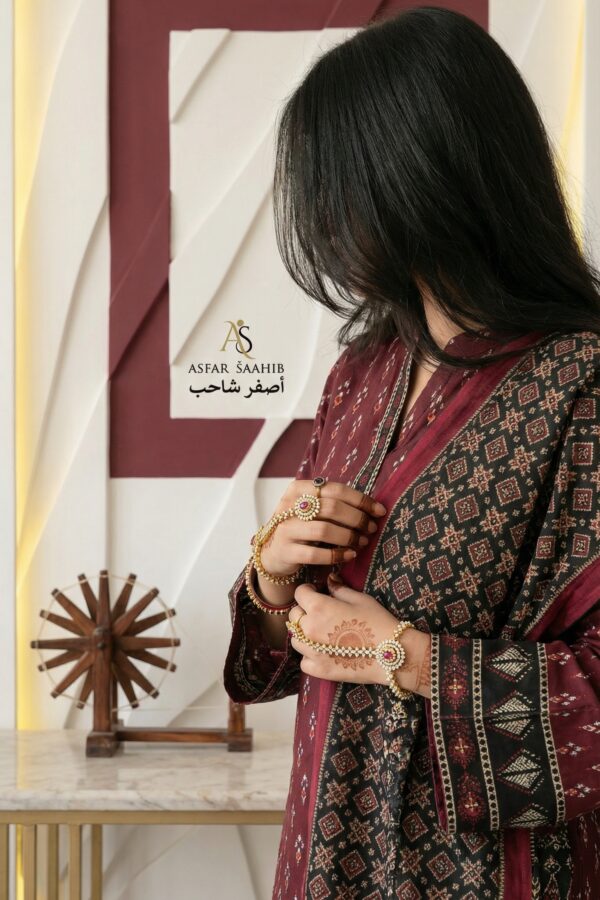 Premium Women's Fashion | Cotton Three Piece Collection | Asfar Saahib