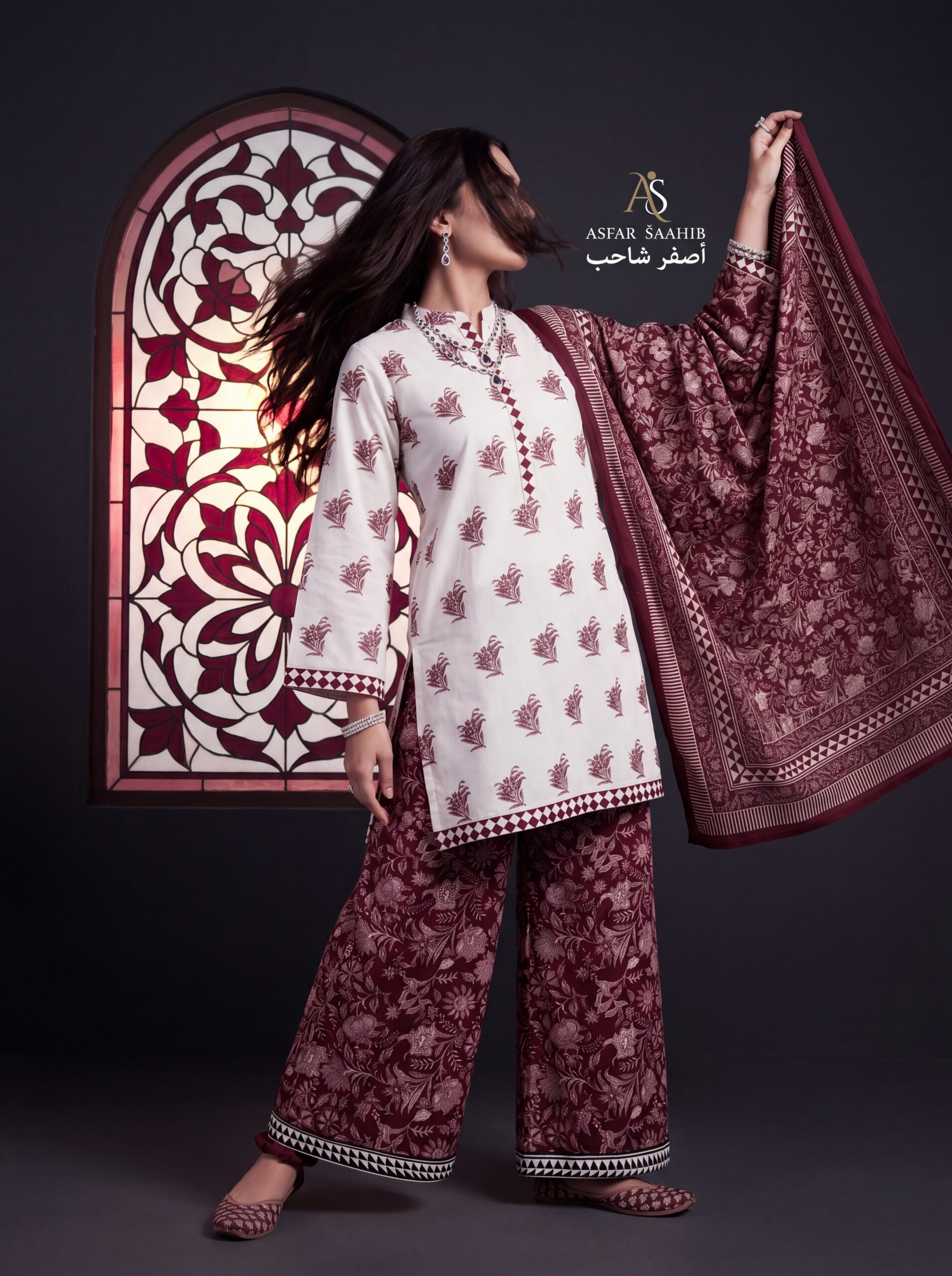 Asfar Print Premium -ASFAR Luxury Cotton | Salwar Kameez - Image 6
