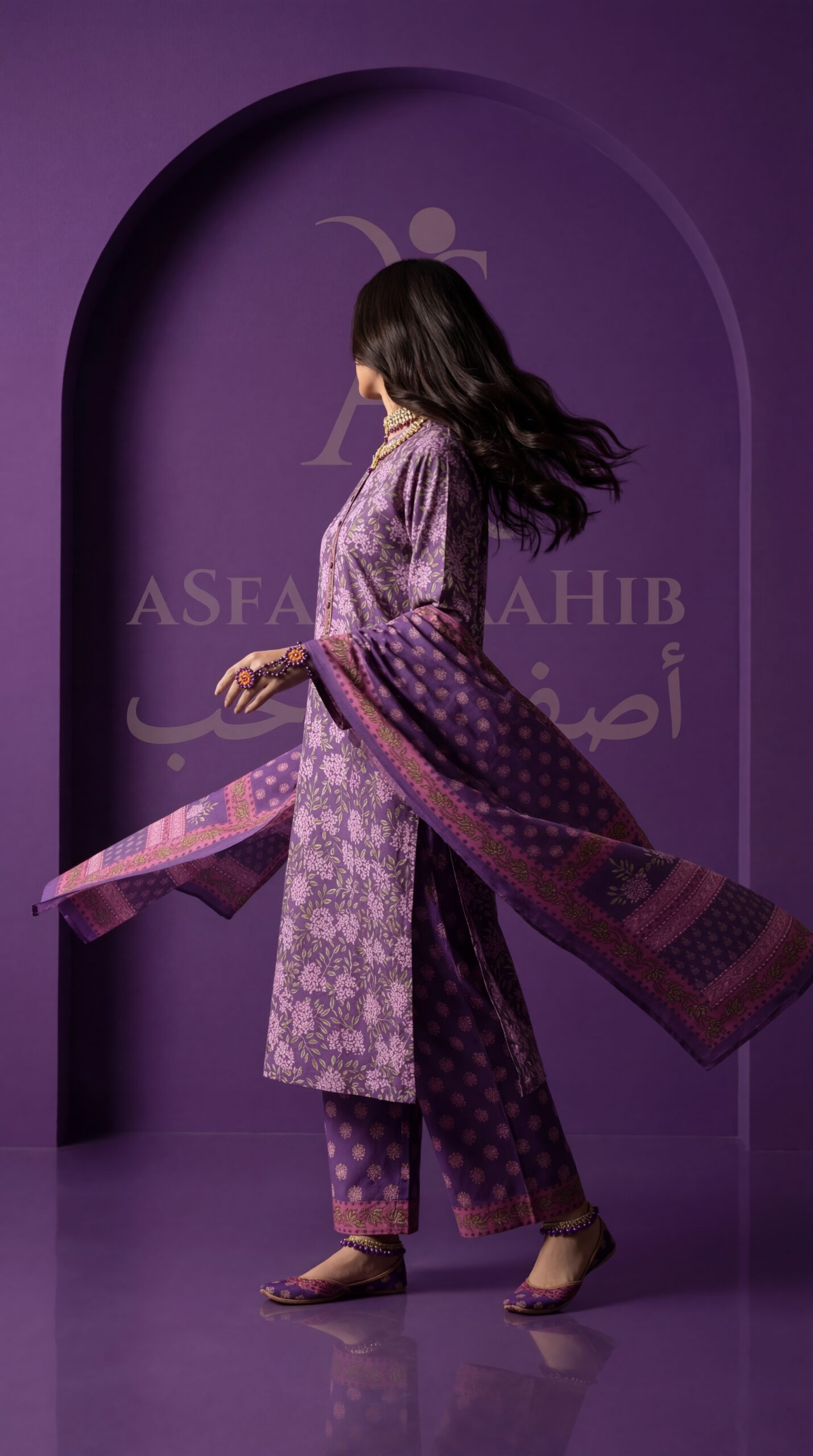 Premium Quality Hit 3pcs Asfar Print Collection