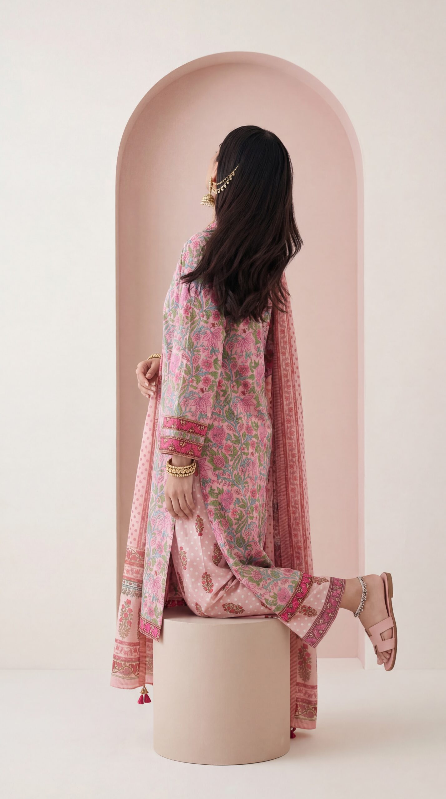 Latest Three Piece Collection | Elegant Cotton Styles | Asfar Saahib