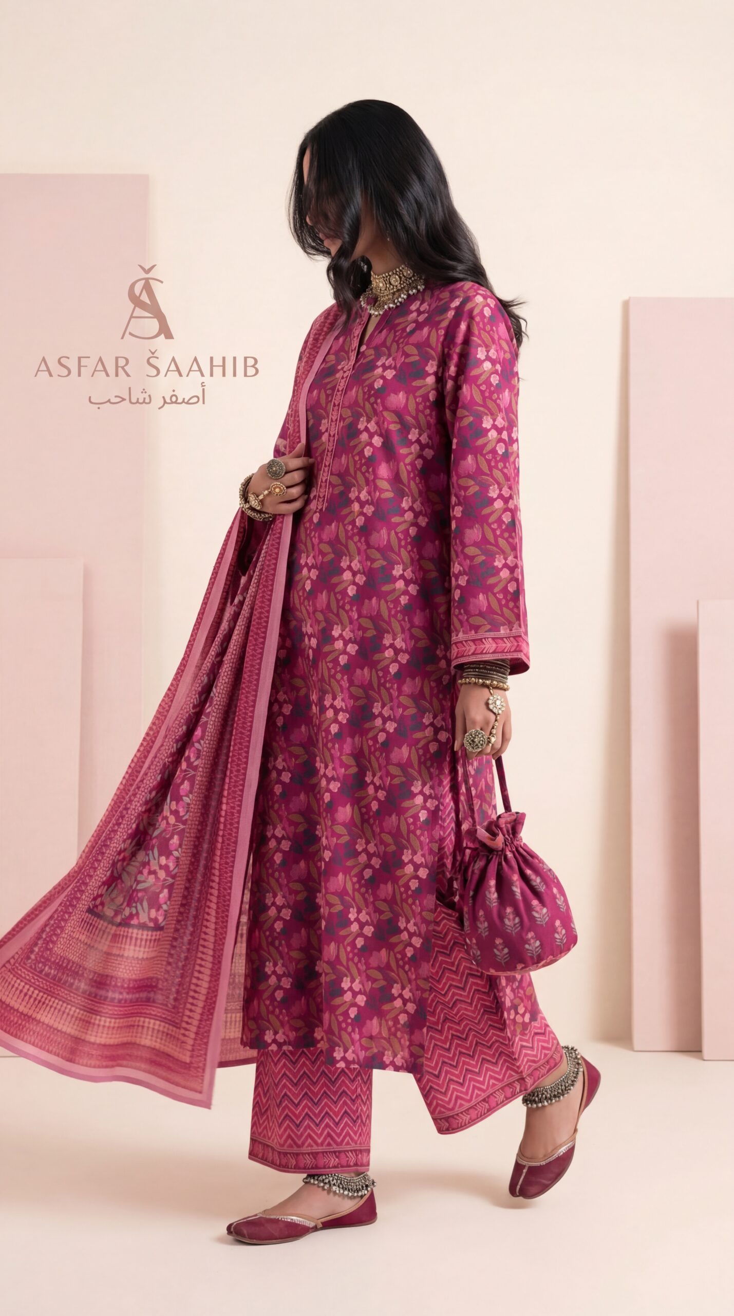 Cotton Salwar Kameez for Women | Elegant Design & Everyday Comfort | Asfar Saahib - Image 2