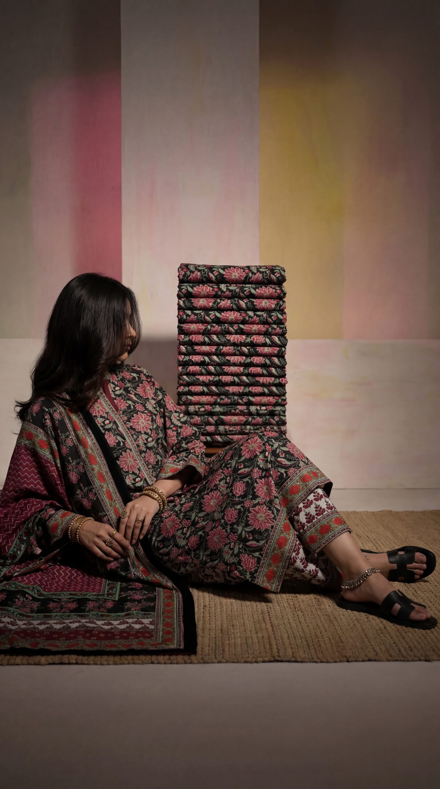 কমফোর্ট আর সৌন্দর্য যখন একসাথে মেলে —Asfar Saahib-এর ড্রিমি থ্রি পিস কালেকশন - Image 4