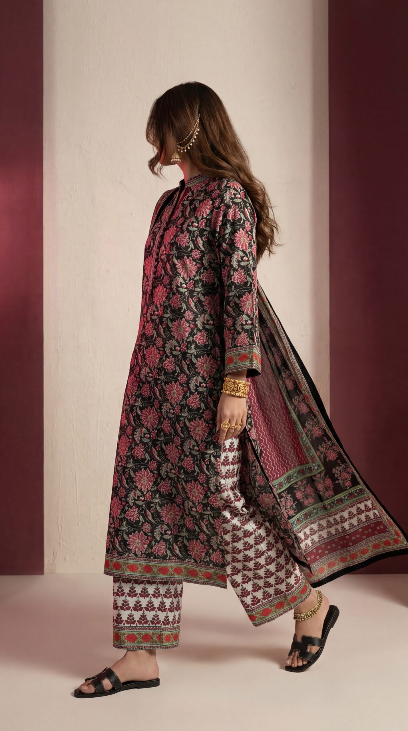 Kalamkari Premium -ASFAR Luxury Cotton | Salwar Kameez - Image 3