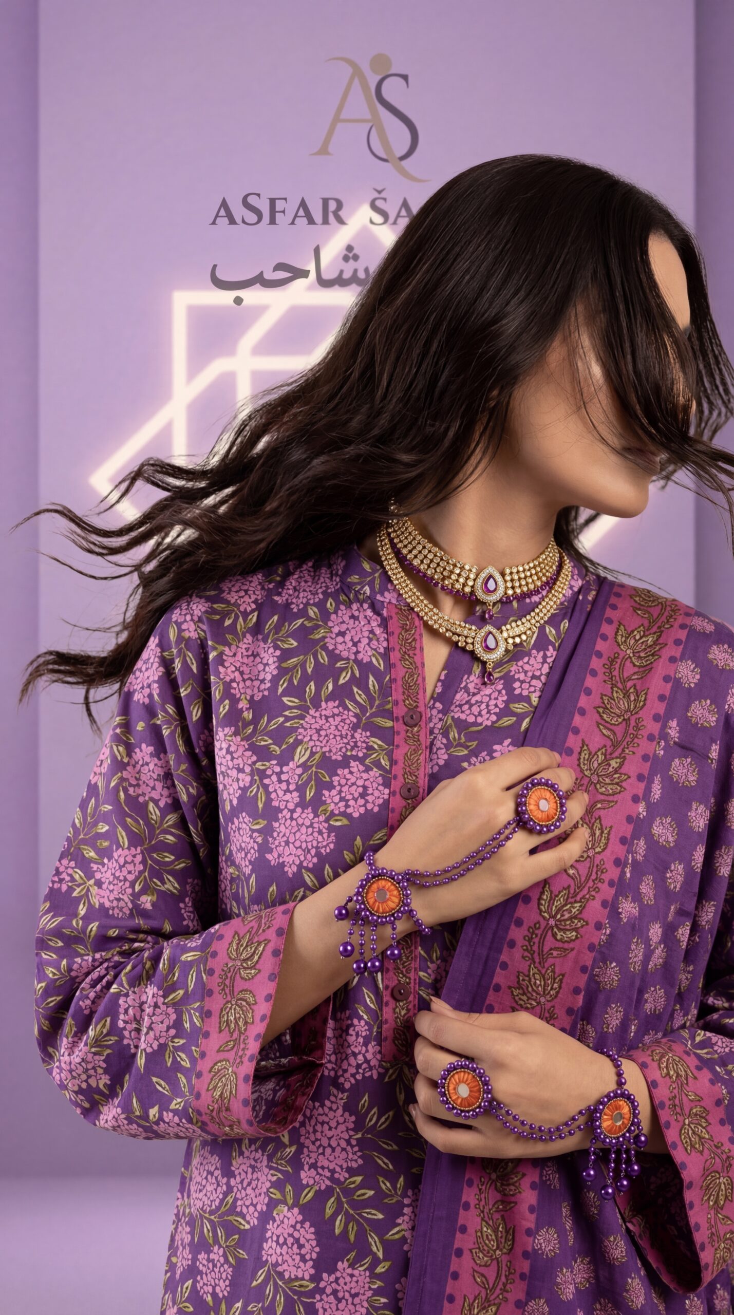 Premium Quality Hit 3pcs Asfar Print Collection - Image 6