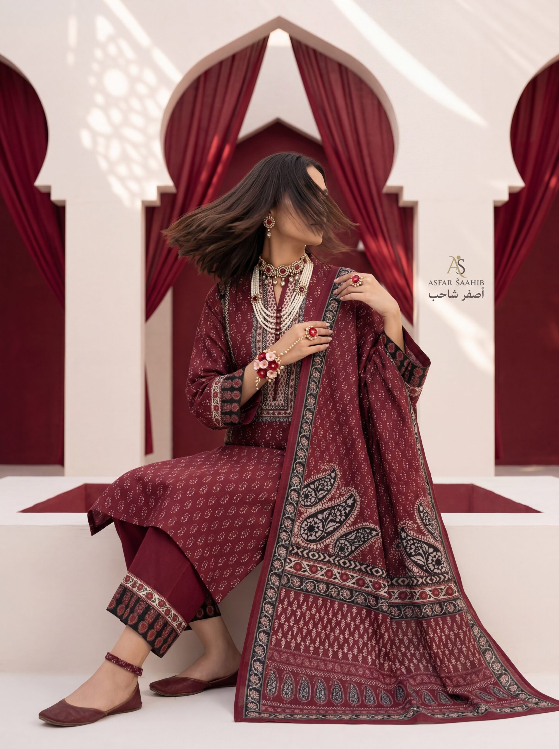 আসফার সাহিব আজরাক কালেকশন – ঐতিহ্যের রঙে আধুনিক এলিগেন্স